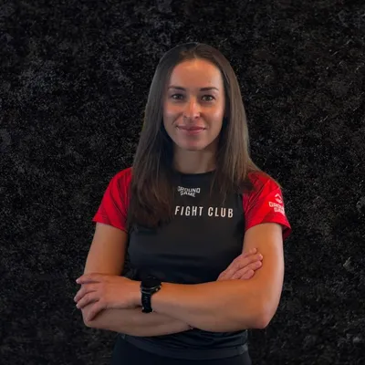 Natalia Michałowska, trenerka kickboxingu dla kobiet